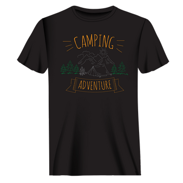 Camping Adventure Man T-Shirt